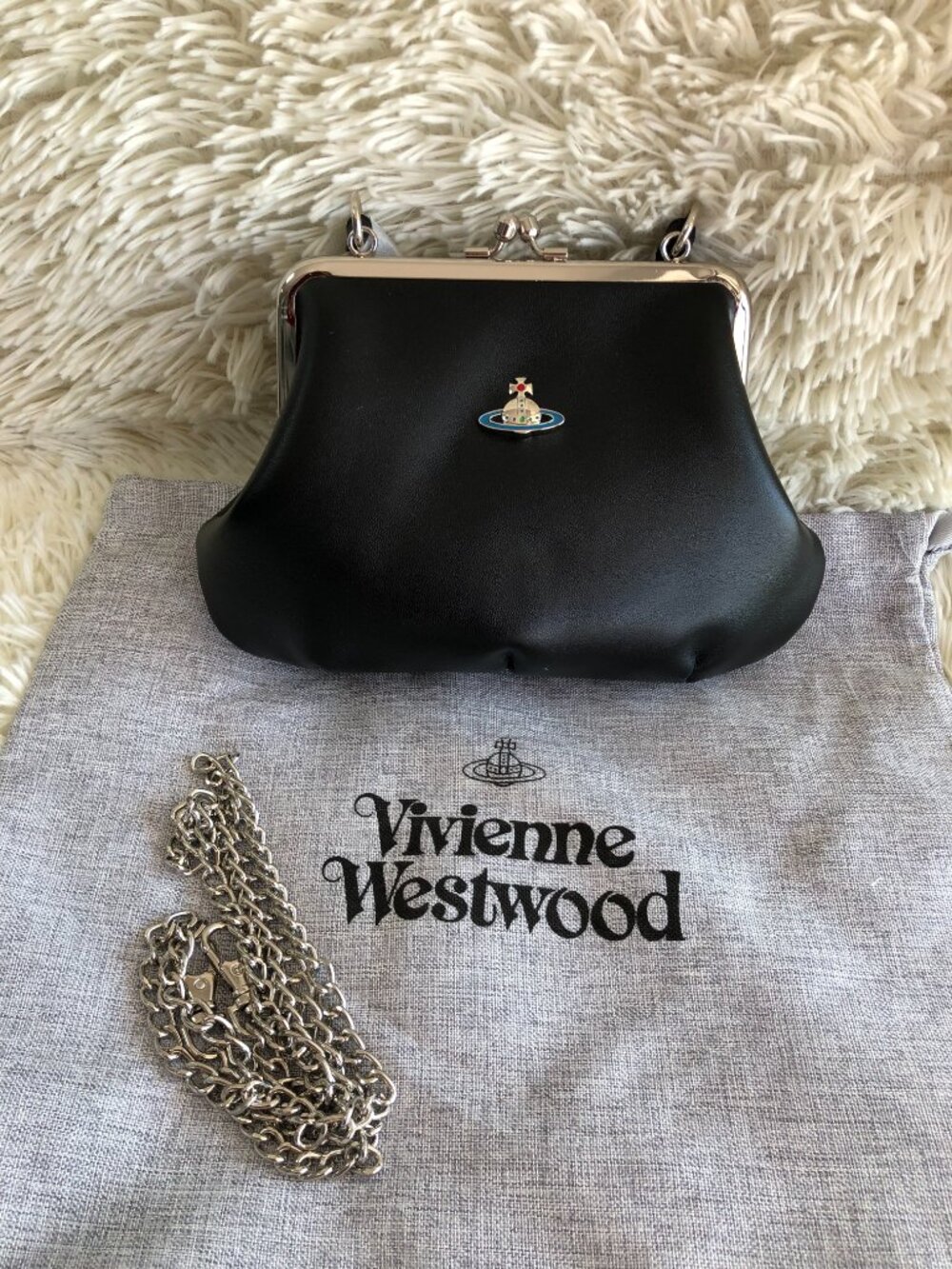 Vivienne Westwood Granny Frame pebble leather - Picture 2 of 8